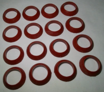 JUEGO DE JUNTAS DE TUBO DE VARILLA DE EMPUJE 16 PIEZAS VOLKSWAGEN T1 BUG SUPER BEETLE T2 BUS T3 GHIA VAN Foto 1 de 2