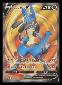 Lucario V Holofoil SWSH213 Promo SWSH: Sword & Shield Promo Cards Near Mint - Picture 1 of 2