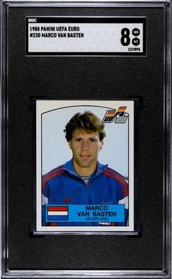 Adesivos Panini UEFA Euro 1988 Marco Van Basten #230 SGC 8 - Holanda - Imagem 1 de 2