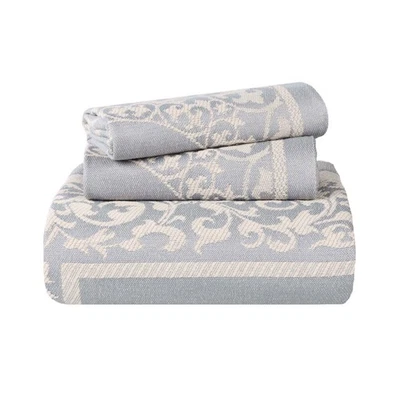 Lyron Transitional Jacquard Lightweight Ultra-Soft Bedspread & Pillow Sham Set - Image 1 of 3
