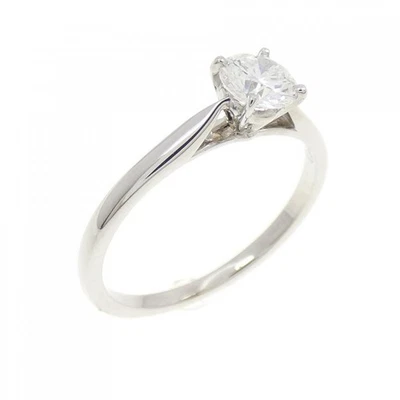 Auténtico anillo solitario Cartier 1895 0,36 quilates #260-007-338-9125 Foto 1 de 4