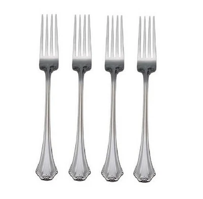 Reed & Barton Country French 18/10 Stainless Steel Dinner Fork (Set of Four) - Image 1 of 4