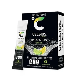 CELSIUS HYDRATION Lemon Lime Flavor, Essential Electrolyte Hydration - Picture 1 of 4