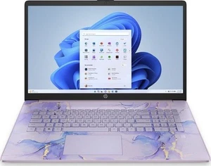 HP 17-cn0614ds 17.3" FHD Intel Celeron N4120 1.1 GHz 4GB 128GB SSD W11S Laptop - Afbeelding 1 van 6