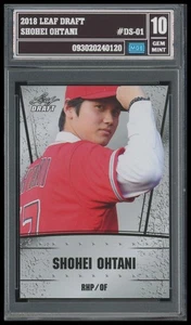 Leaf #02 Shohei Ohtani 2018 MNT 10 - Imagen 1 de 2