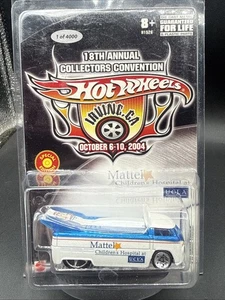 2004 Hot Wheels 18th Collectors Convention VW DRAG TRUCK white blue 1 of 4000 - Picture 1 of 3