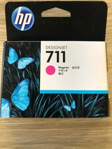 Genuine New HP DesignJet 711 Magenta Ink cartridge Exp 7/2015 - Picture 1 of 2