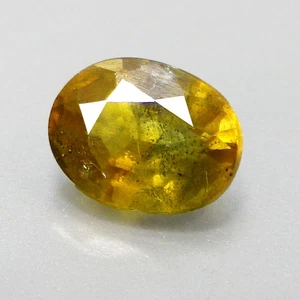 0.50 Cts Exquisite Oval (4 x 3 mm) 100% Natural Yellow Sapphire Loose Gemstones - Picture 1 of 7