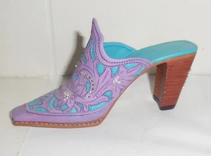 FIGURINA SCARPA VINTAGE KAIN WILLITTS PROPRIO LA SCARPA GIUSTA TEXAS LONE STAR DESIGN - Foto 1 di 5