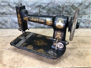 Testa per macchina da cucire a pedale AG Mason Golden Star serie #5039490, cucito vintage, - Foto 1 di 10
