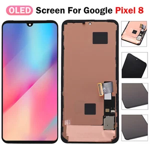 OLED For Google Pixel 8 LCD Display Screen Assembly Replacement Black Frame USA - Picture 1 of 8