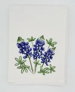 BLUEBONNET SKETCH PATTERN MACHINE BORDADO HARINA SACO PAÑO DE COCINA - Imagen 1 de 1