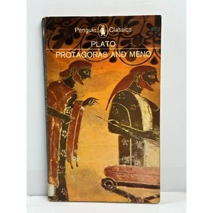 Penguin Classics Plato Protagoras and Meno By W.K.C. Guthrie Reprinted 1964 - Picture 1 of 6