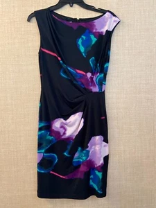 Suzy Chin for Maggy Boutique women's sleeveless dress size 4 black - Picture 1 of 6