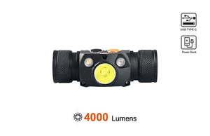 Acebeam H30 6500k 4000 Lumen USB-C Rechargeable Headlamp Red + CRI90 LEDs - Picture 1 of 5