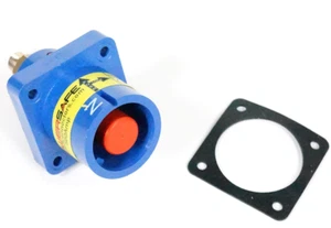 Powersafe 500 AMP Blu Superficie Montaggio Pannello Sorgente Connettore Monopolare 500A N - Foto 1 di 2