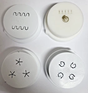 Philips Pastamaker Avance 4 Stück Matrizen Nudelformen Pasta Nudeln Pastadisc 2 - Bild 1 von 1