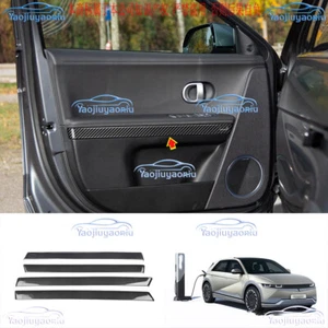 For Hyundai IONIQ 5 22-2024 Carbon fiber ABS Interior Car Door Panel Cover Trim - Bild 1 von 5