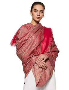 Damen Faux Pashmina Seide Paisley Design Tücher, Stolen - Bild 1 von 4