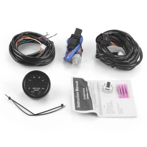 12V 52MM Air Fuel Ratio Gauge LED Digital Display With Wideband O2 Oxygen Sensor - Picture 1 of 8