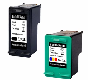TINTE PATRONEN für HP 339+344 XL DeskJet 5740 6540 6940 6980 DRUCKER PATRONE - Bild 1 von 1