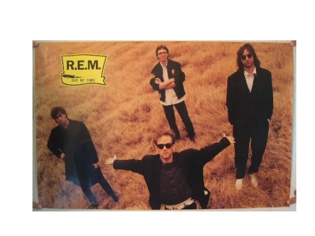 R.E.M Poster Out Of Time REM - Image 1 of 1