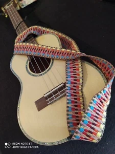 Berkeley Pearl Inlay Ukulele 30" W/Aquila String. In Tune Forever. - Picture 1 of 9