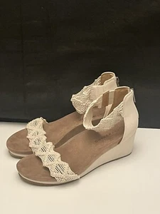 Lucky Brand Kaydyn Knöchelriemen Keilsandalen Größe 8 - Bild 1 von 10