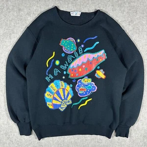 Sydney Harbor Sweatshirt Art to Wear by Ken Done VTG 80’s Retro Women’s OS USA - Picture 1 of 11