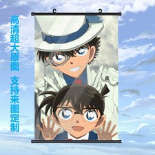 Anime Kid The Phantom Thief Magic Kaito Conan Edogawa Poster Wall Scroll Decor