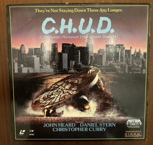 C.H.U.D. RARE Horror Laserdisc (1984) Image Ent. Daniel Stern John Heard - Chud - Imagen 1 de 3