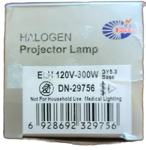 Halogen Projector Lamp ELH 120v-300w DN-29756 - Picture 1 of 3