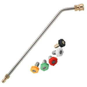 14 Inch Pressure Washer Extension Wand 45 Degree Curved Angled Attachment Lance - Picture 1 of 6