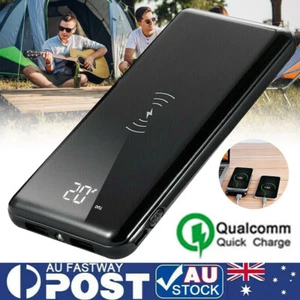 20000mAh Wireless Power Bank Fast Charging 2USB Portable Battery Charger 2025 - Picture 1 of 12