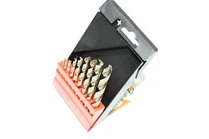 Juego De Brocas De Acero Inoxidable HSS-E 1 - 10 Mm Cobalto Cobalt (Co5) Espiral - Imagen 1 de 2
