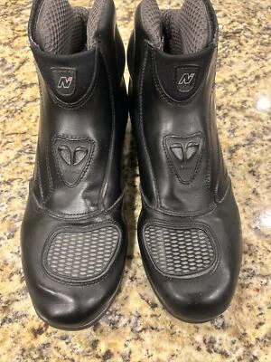 Nitro Vega Women’s Size 12 Men’s Size 10.5 Riding Motorcycle Boots Black - Image 1 of 4