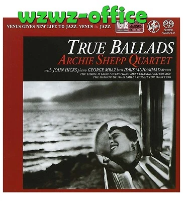 Archie Shepp Quartet Jazz SEALED NEW SACD "True Ballads" Paper Sleeve Japan OBI* - Image 1 of 3