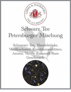 Schwarz Tee Petersburger Mischung 1kg - Bild 1 von 4