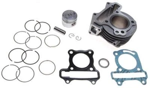 Cylindre kit 60ccm 44mm pour PEUGEOT Kisbee 50 4T pour PEUGEOT V-Clic 50 4T - Photo 1/4