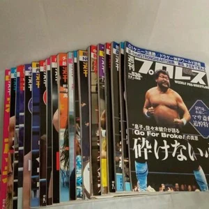 weekly pro wrestling magazine No.1950〜No.1968 sef of 19 magazines IO SHIRAI USED - Picture 1 of 8