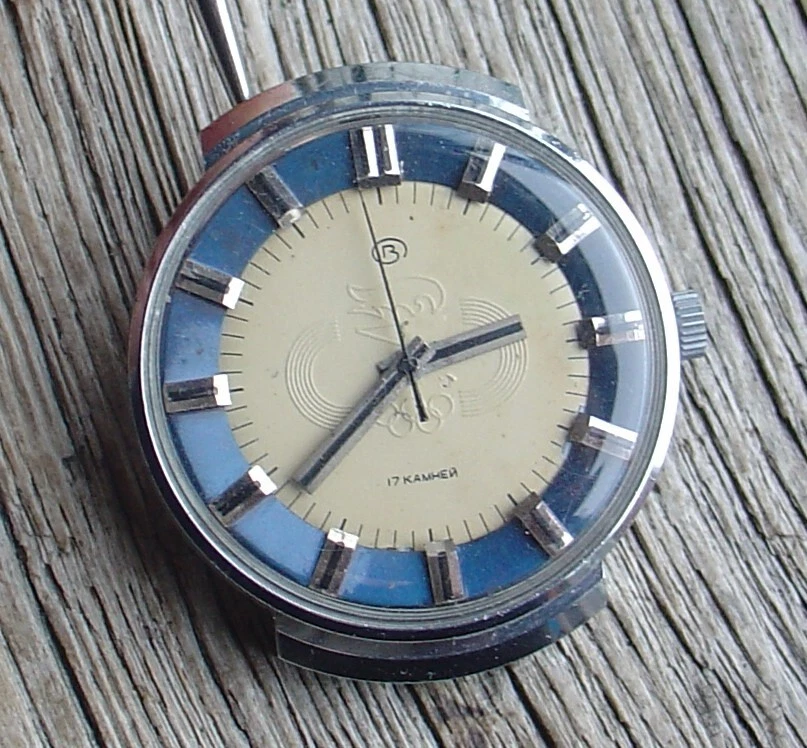 SOVIET RUSSIAN COLLECTIBLE WOSTOK (VOSTOK) - OLYMPICS - 1980 MENS WATCH serviced - Image 1 of 4