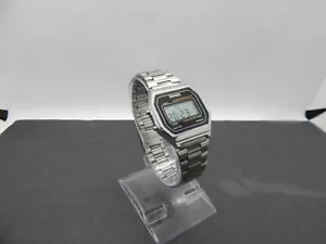 Vintage Skmei LCD Watch silver Color w/ Band 1123 - Picture 1 of 5