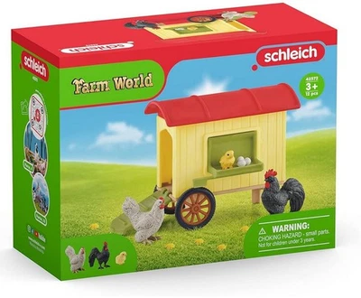 Schleich Farm World – Hühnerstall / Mobile Hühnerklappe (42572)