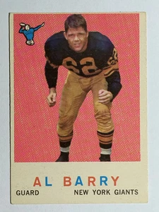 Topps #138 1959 Al Barry RC (EX) - Imagen 1 de 2