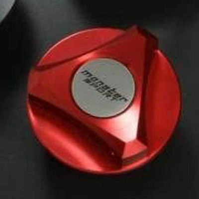 MONSTER SPORT Racing Oil Filler Cap Red Anodized 293130-0000M from Japan - Изображение 1 из 3