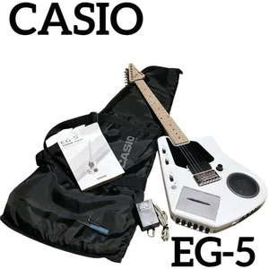 Chitarra elettrica CASIO EG-5 Eleking con cassetta integrata dal Giappone usata - Foto 1 di 18