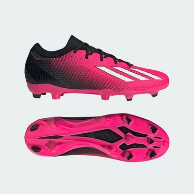 Adidas X Speedportal.3 Tierra Firme Talla 7 Rosa PVP £80 Totalmente Nuevo GZ5076 UNISEX - Imagen 1 de 4