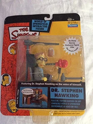 Playmates Toys Simpsons Dr. Stephen Hawking Action Figure - Image 1 of 3
