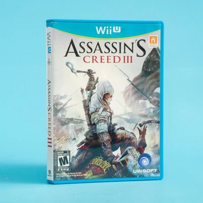 Assassin's Creed III / 3 (Nintendo Wii U, 2012) Complete with Booklet - Image 1 of 4