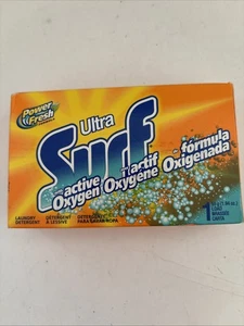 Ultra SURF Unopened Box TV Prop Sample Laundry Detergent Powder Vintage - Picture 1 of 4